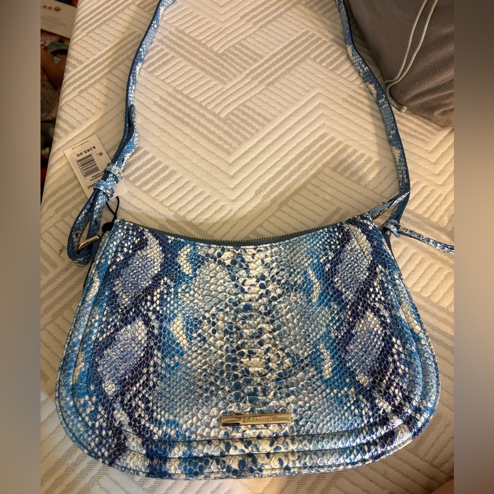 Brahmin leather crossbody bag